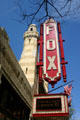 Fox Theatre sign. Atlanta, GA.