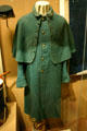 U.S. Army enlisted man's wool overcoat used in War Between the States at Atlanta Historical Museum. Atlanta, GA.