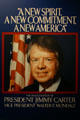 Jimmy Carter inauguration poster in Jimmy Carter Presidential Museum. Atlanta, GA.