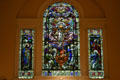 Stained glass of St. Paul's Church. Augusta, GA.