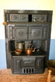 Coal oven in kitchen of Woodrow Wilson Boyhood Home. Augusta, GA.