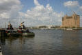 Savannah River scene. Savannah, GA