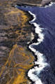 Aerial view of Big Island of Hawaii seacoast. Big Island of Hawaii, HI.