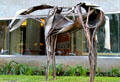Palani horse sculpture by Deborah Butterfield at First Hawaiian Center. Honolulu, HI.