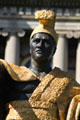 Bust detail of statue of King Kamehameha I. Honolulu, HI.