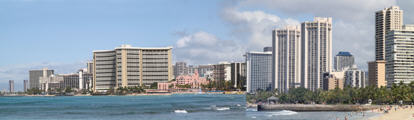 Panorama of Honolulu & Waikiki