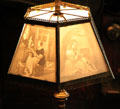 Lithophane lamp at Dodge House. Council Bluffs, IA.