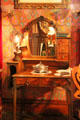 Art Nouveau dressing table & mirror at Dodge House. Council Bluffs, IA