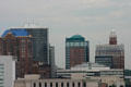 Highrises of Des Moines: Plaza Building , Financial Center , Hub Tower ,. Des Moines, IA.