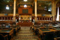 House chamber of Iowa State Capitol. Des Moines, IA.