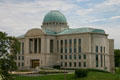 Iowa Supreme Court building beside Iowa State Capitol. Des Moines, IA.