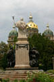 Allison Monument & Iowa State Capitol. Des Moines, IA.