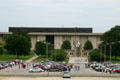 Iowa Capitol complex & World War II Memorial. Des Moines, IA.