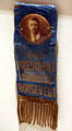 Theodore Roosevelt for President campaign ribbon at Historical Museum of Iowa. Des Moines, IA.