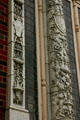 Details of facade of Hoyt Sherman Place. Des Moines, IA.