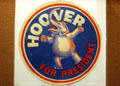 Hoover for President elephant at Hoover Museum. West Branch, IA.