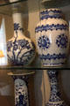 Antique blue Chinese porcelain collection of Hoovers. West Branch, IA.