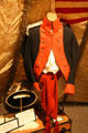 Uniform of type worn by Lewis &  Clark at Museum of Idaho, Idaho Falls, ID
