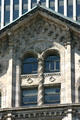 Mixture of Romanesque & Gothic features of Monroe Building. Chicago, IL