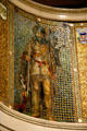 Mosaic mural of Louis Jolliet explorer of western New France in Marquette Building. Chicago, IL.