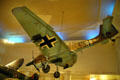 Stuka 87B-2Trop German dive bomber from WW II at Museum of Science & Industry. Chicago, IL.