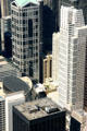 R.R. Donnelley Building & white Chicago Title Tower from Sears Tower. Chicago, IL.