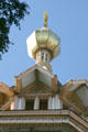Orthodox bulb atop Tower of Holy Trinity Cathedral. Chicago, IL.
