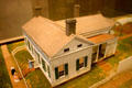 Model of Lincoln family home before second story was added. Springfield, IL.