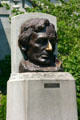Copy of Lincoln's bust by Gutzon Borglum at Lincoln's Tomb. Springfield, IL.