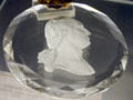 George Washington portrait paperweight at Illinois State Museum. Springfield, IL
