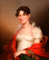 Portrait of Olivia Simes Morris by James Peale at Art Institute of Chicago. Chicago, IL.