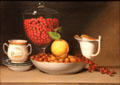 Still Life with Strawberries, Nuts, etc. painting by Raphaelle Peale at Art Institute of Chicago. Chicago, IL.