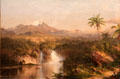 View of Cotopaxi painting by Frederic Edwin Church at Art Institute of Chicago. Chicago, IL.
