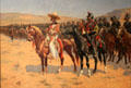Mexican Major painting by Frederic Remington at Art Institute of Chicago. Chicago, IL.