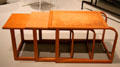 Nesting tables by Eliel Saarinen, et al at Art Institute of Chicago. Chicago, IL
