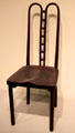 Side chair no. 371 by Josef Hoffman of Vienna, Austria at Art Institute of Chicago. Chicago, IL.