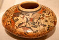 Hopi ceramic polychrome jar by Priscilla Namingha Nampeyo from Arizona at Art Institute of Chicago. Chicago, IL.