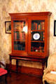 Bedroom bookcase originally owned by William Henry Harrison at Benjamin Harrison Presidential Site. Indianapolis, IN.