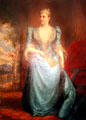 Portrait of Caroline Scott Harrison, wife of Benjamin at Benjamin Harrison Presidential Site. Indianapolis, IN.