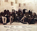 Photo of President Harrison & His Cabinet at Benjamin Harrison Presidential Site. Indianapolis, IN.