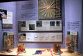 Display on basket weaving at Eiteljorg Museum. Indianapolis, IN.