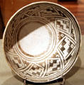 Late Mogollon type ceramic bowl from west central NM at Eiteljorg Museum. Indianapolis, IN.