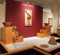 Native California baskets at Eiteljorg Museum. Indianapolis, IN.
