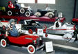 Antique pedal car toys at National Automotive & Truck Museum. Auburn, IN