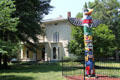 Vigo County History Museum in Sage-Robinson-Nagel house. Terre Haute, IN.
