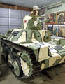 Japanese type 95 KE-GO light tank at Indiana Military Museum. Vincennes, IN