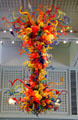 Confetti Chandelier by Dale Chihuly at Wichita Art Museum. Wichita, KS.