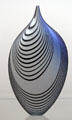 Blown lead glass Pilchuck III vase by Lino Tagliapietra at Wichita Art Museum. Wichita, KS