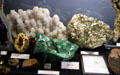 Mineral collection at Museum of World Treasures. Wichita, KS.