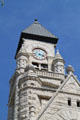 Clock towers of former Wichita City Hall, now a museum. Wichita, KS.